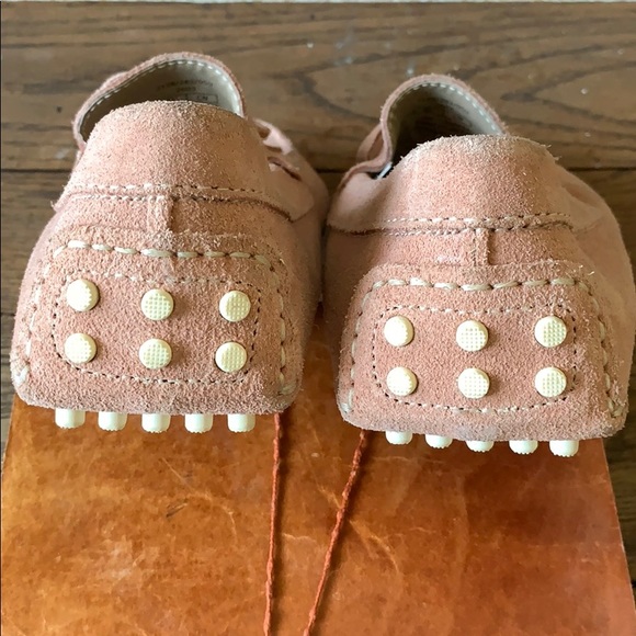ZARA MAN Blush Pink Slip On Loafers Size 40